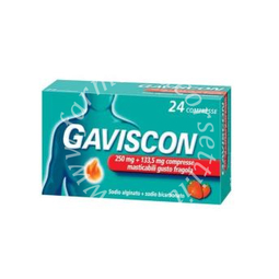 Gaviscon 24 Compresse Fragola