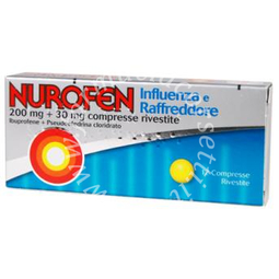 Nurofen Influenza e Raffreddore 12 Compresse