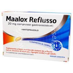 Maalox Reflusso 14 Compresse 20Mg
