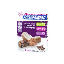 Pesoforma Barrette al cioccolato al latte