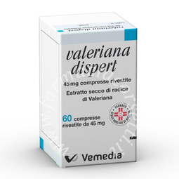 Valeriana Dispert 45 mg 60 Compresse