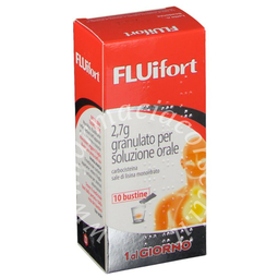 Fluifort Granulato per Soluzione Orale 2,7g/10 ml 10 Buste