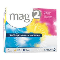 Mag 2 Polvere Per Soluzione Orale 20 Bustine 2,25 g
