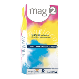 Mag 2 Soluzione Orale 20 Bustine 1,5g/10ml