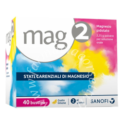 Mag 2 Polvere Per Soluzione Orale 40 Bustine 2,25 g
