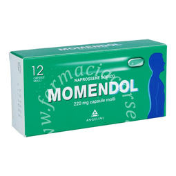 Momendol 220 mg 12 Capsule Molli