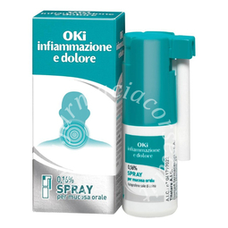 Oki Infiammazione e Dolore 0,16% Spray Mucosa Orale 15ml