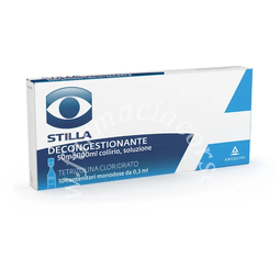 Stilla Decongestionante 0,05% Collirio Monodose  10 Ampolle Sterili