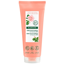 Klorane crema doccia latte di rosa 200 ml