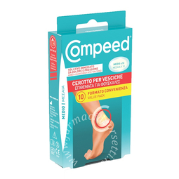 Cerotti compeed per vesciche medio 10 pezzi 