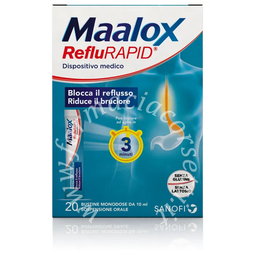 Maalox Reflurapid Sospensione 20 Bustine