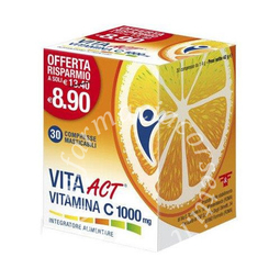 Vita Act Vitamina C 1000 mg 30 Compresse Masticabili