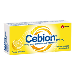 Cebion 500 mg 20 Compresse Masticabili