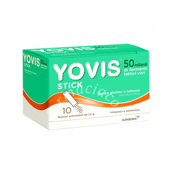 Yovis Stick 50 Miliardi Fermenti Lattici Vivi 10 Buste Orosolubili