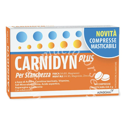 Carnidyn Plus 18 compresse masticabili