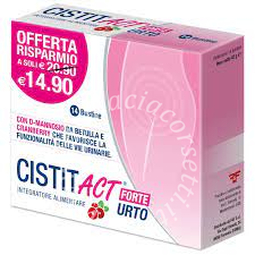 Cistit act forte urto 14 bustine