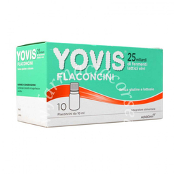 Yovis. Flaconcini 25 Miliardi Fermenti Lattici Vivi 10 Flaconcini 