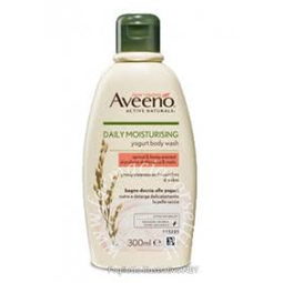 Aveeno bagno doccia yogurt albicocca & miele 300 ml