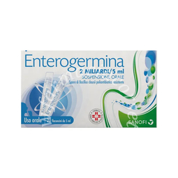 Enterogermina 2miliardi/5ml Sospensione Orale 20 Flaconcini 