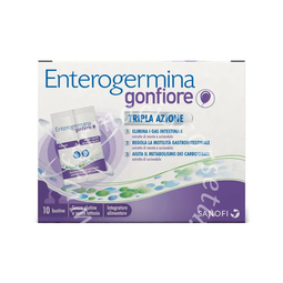 Enterogermina Gonfiore Tripla Azione 10 Bustine 