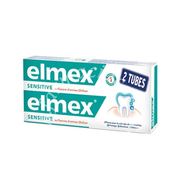 Elmex sensitive dentifricio bitubo 2x75 ml