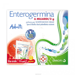 Enterogermina 6miliardi/2g Adulti 10 Bustine