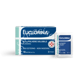 Euclorina 2,5 g Polvere Solubile 10 Buste