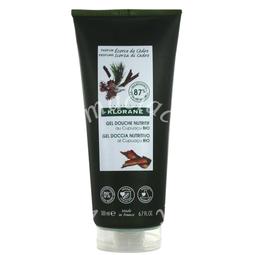 Klorane gel doccia scorza di cedro 200ml