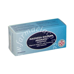Magnesia Bisurata Aromatic 80 Pastiglie