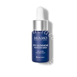 Miamo longevity plus gf5-glutathione aox boost serum 30 ml