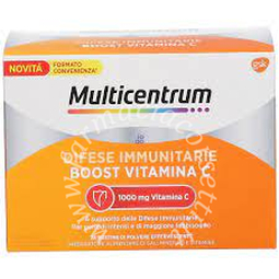 Multicentrum difese immunitarie boost vitamina c 28 bustine