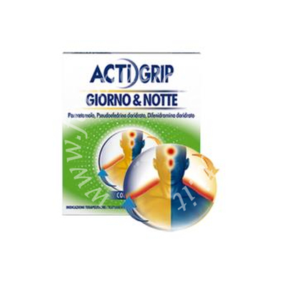 Actigrip Giorno Notte 16 Compresse