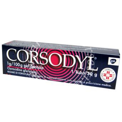 Corsodyl 100g Gel Dentifricio