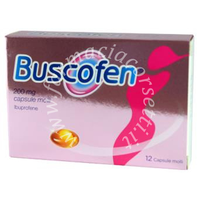 Buscofen 200mg 12 Capsule Molli