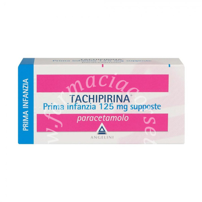 Tachipirina Prima Infanzia 125 mg 10 Supposte