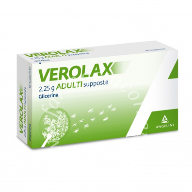 Verolax Adulti 18 supposte 2,25 gr