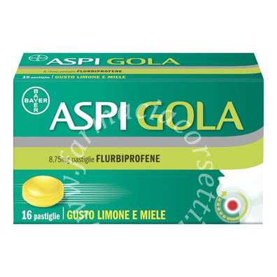 Aspi Gola 8,75 mg 16 Pastiglie Gusto Limone e miele  