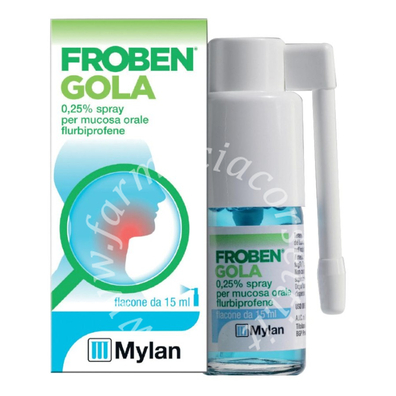 Froben Gola 0,25% Spray Mucosa Orale 15ml