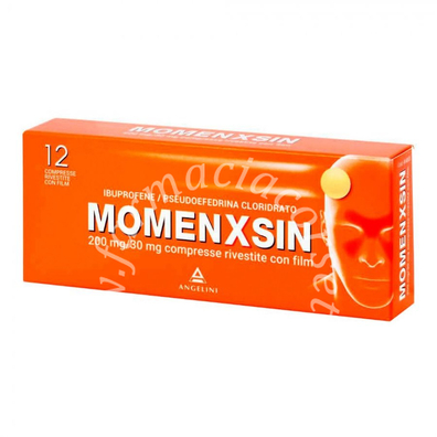 Momenxsin 200mg/30Mg 12 Compresse