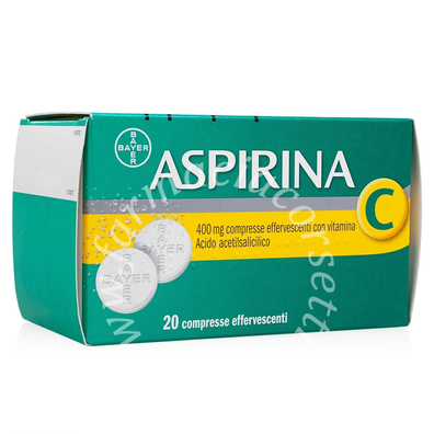 Aspirina C 20 Compresse Effervescenti