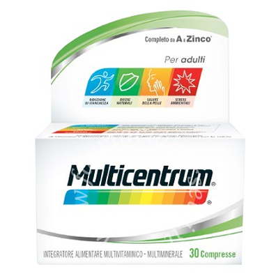 Multicentrum adulti effervescente 30 compresse