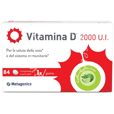 Vitamina d 2000 ui 84 compresse
