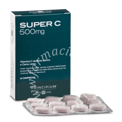 Principium super c 500 24 compresse 24,2 g