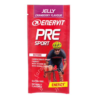 Pre sport gusto mirtillo rosso 1 bustina in gelatina 45 g