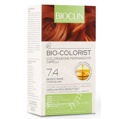 Bioclin Bio Colorist Colorazione Permanente 7,4Biondo Rame