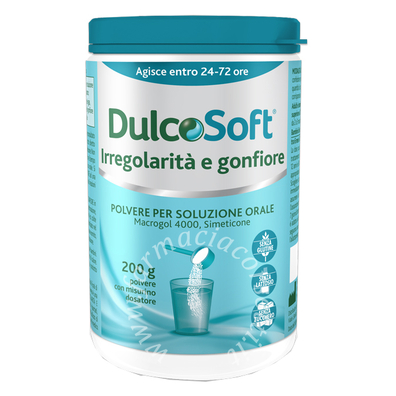 Dulcosoft Irregolarità e Gonfiore Polvere Per Soluzione Orale 200g