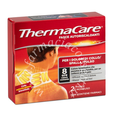 Thermacare fasce autoriscaldanti collo/spalla/polso 2 pezzi