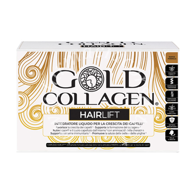 Gold collagen hairlift 10 flaconcini da 50 ml