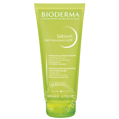 Sebium gel moussant actif 200 ml