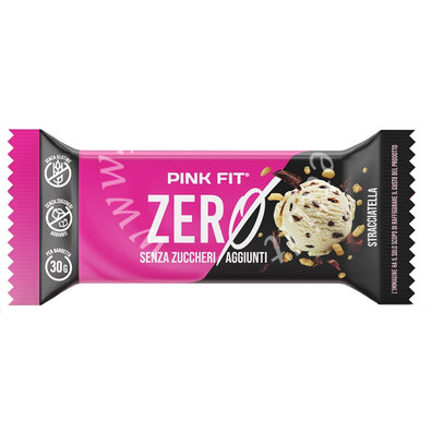 Pink fit bar zero stracciatella 30 g